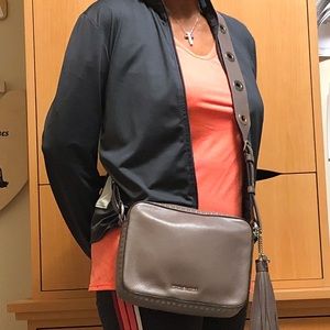 Michael kors leather crossbody